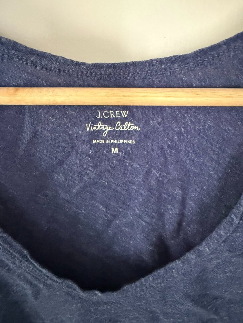 J Crew Blue Tank Top Size M - Picture 2 of 3